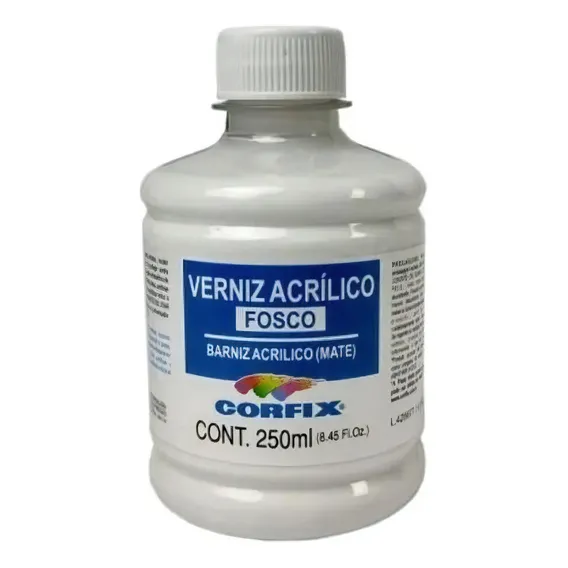 Verniz AcrÃlico Fosco 250ml - Corfix Foto 1