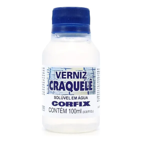 Verniz Craquelê Corfix - 100ml Cor Unica Foto 1