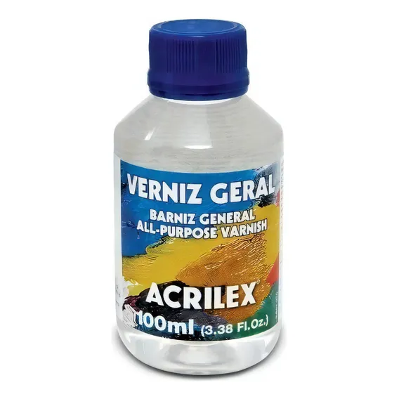 Verniz Geral Acabamento Brilhante 100ml Acrilex Foto 1