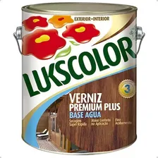 Verniz Madeira Base Água Mogno Brilhante 3,6l Lukscolor Foto  mini 1