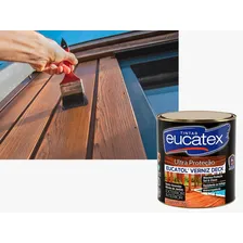 Verniz Madeira Deck Ultra Proteção Premium Eucatex 900ml Cor Natural Foto mini 4