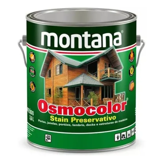 Verniz Montana Osmocolor Verniz Black Com Acabamento Acetinado Para Exterior Foto 1