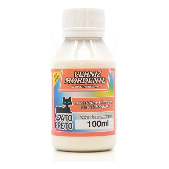 Verniz Mordente 100ml - Gato Preto Foto 1