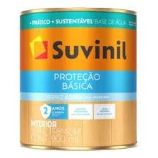 Verniz Para Madeira Base Água Suvinil 900ml Cor Transparente Acabamento Brilhante Foto mini 1