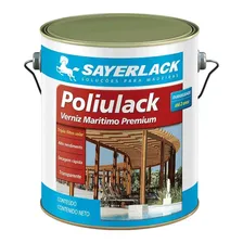 Verniz Poliulack Sayerlack Maritim So230100 Acetina - 18lts Acabamento Acetinado Cor Transparente Foto mini 1