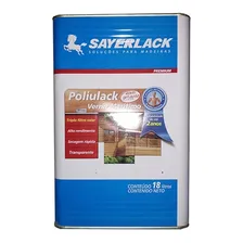 Verniz Poliulack Sayerlack Maritim So230100 Acetina - 18lts Acabamento Acetinado Cor Transparente Foto mini 2