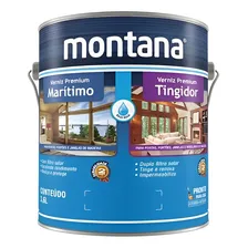 Verniz Premium Base Água Tingidor Montana 3,6l Acabamento Mogno Brilhante Cor Mogno Brilhante Foto mini 1