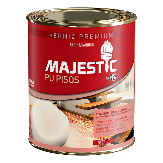 Verniz Pu Pisos Brilhante 900ml Majestic Renner Foto 1