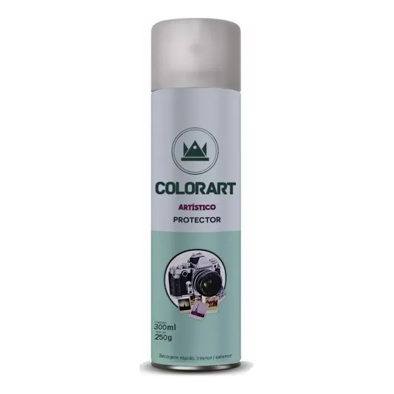Verniz Spray Colorart Protector Brilhante Fotos Gravuras Foto 1