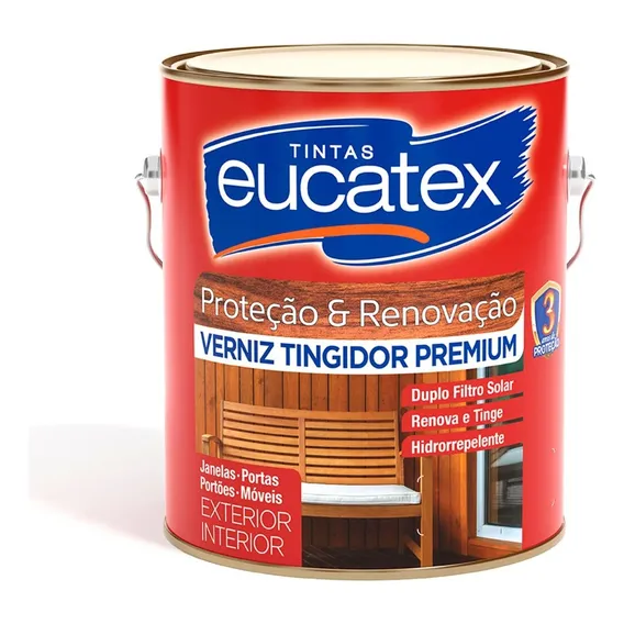 Verniz Tingidor Premium Imbuia Eucatex 3,6l C/nfe Foto 1