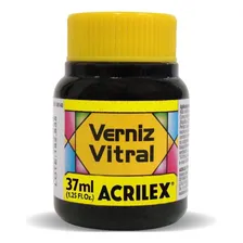 Verniz Vitral Amarelo Ouro 37ml. Acrilex Foto mini 1