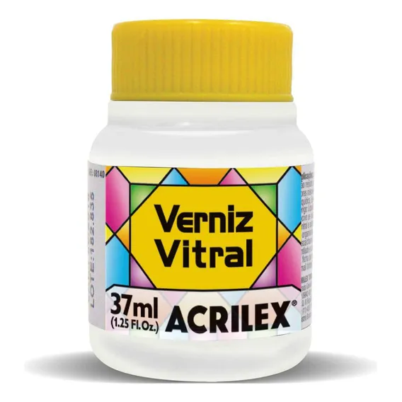 Verniz Vitral Incolor 37ml Foto 1
