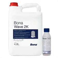 Vernize Bona Wave 2k Bi-componente (catalisado) - 5 Litros Acabamento Brilho Cor Incolor Foto mini 1