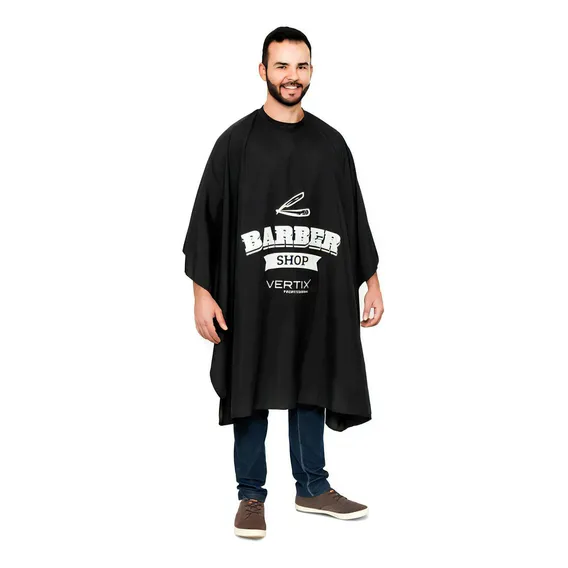 Vertix Capa De Corte Masculina Cod. 3160 Cor Preto Liso Foto 1