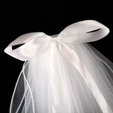 Véu Noiva Led Despedida Solteiro Fantasia Carnaval Casamento Cor Branco Foto mini  3