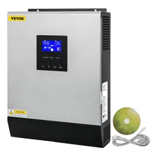 Vevor Inversor Solar Híbrido Controlador Incorporado 3kva Foto  mini 1