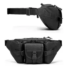 Viagem Pochete Masculina Casual Preto Wicopet Bolsa Pochete Foto mini 4