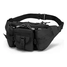 Viagem Pochete Masculina Casual Preto Wicopet Bolsa Pochete Foto mini 1