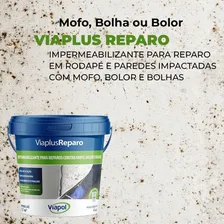 Viaplus Reparo Impermeabilizante 4kg Viapol Rodapé / Parede Foto mini 4