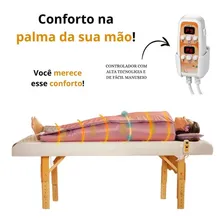 Vibro Manta Térmica Digital Corpo Int Bivolt Termoterapia Biotherm Foto mini 1