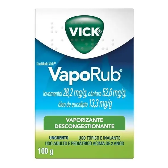Vick Vaporub Pote 100g Foto 1
