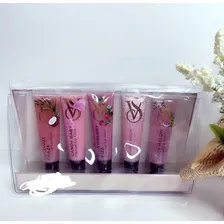 Victoria's Secret kit gloss flavors favorites lançamento acabamento brilhante cor rosa Foto mini 1