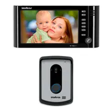 Vídeo Porteiro Intelbras Preto iv7010 Hf Bivolt Foto  mini 1