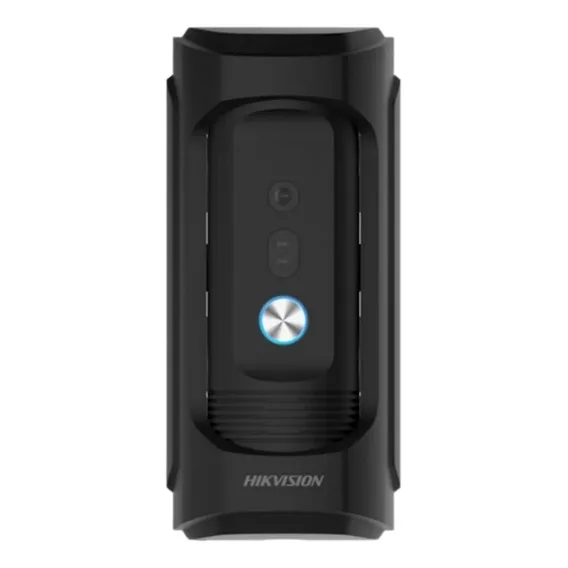 Vídeo Porteiro Ip Hikvision Ds-kb8113-im1 Módulo Externo . Cor Preto Bivolt Foto 1