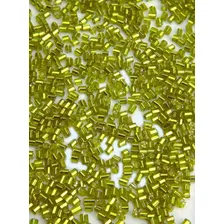 Vidrilho - Pacote Com 500g Cor Verde Metalizado Diâmetro 2 Mm Foto  mini 1