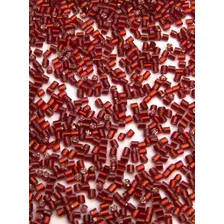 Vidrilho - Pacote Com 500g Cor Vermelho Escuro Metalizado Diâmetro 2 Mm Foto mini 1