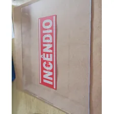 Vidro AcrĂlico Para Abrigo Hidrante Com Adesivo 22x21,5 1 Pç Foto mini 2