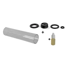 Vidro Aplicador De Vacina 50ml + Kit Reparo + Lubrificante Foto mini 1