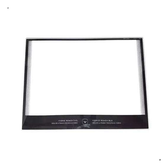 Vidro Interno Porta Forno Electrolux 56tax/56tab A11675707 Cor Preto Foto 1