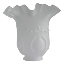 Vidro Tulipa Rei Fosco Lustre Luminaria Abajur Bocal 5,5cm Foto mini 1