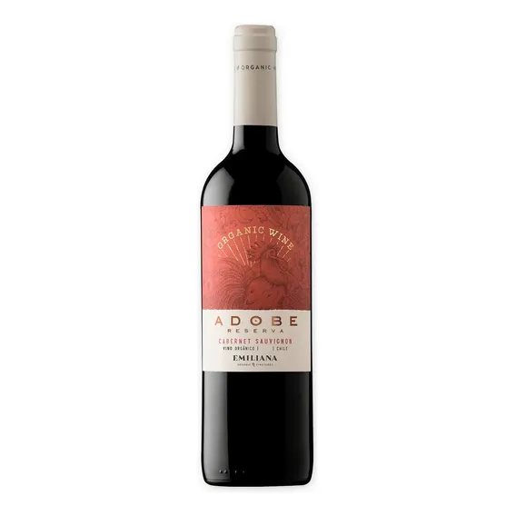 Vinho Adobe Reserva Cabernet sauvignon 750mL Foto 1