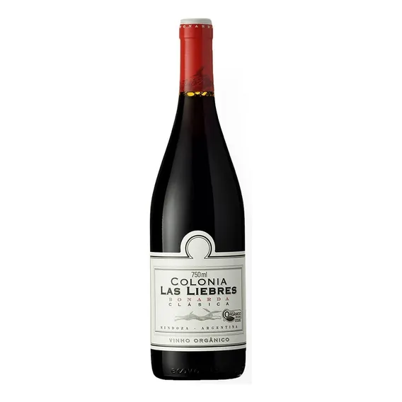 Vinho Arg. Colonia Las Liebres Bonarda Orgânico 750ml Foto 1