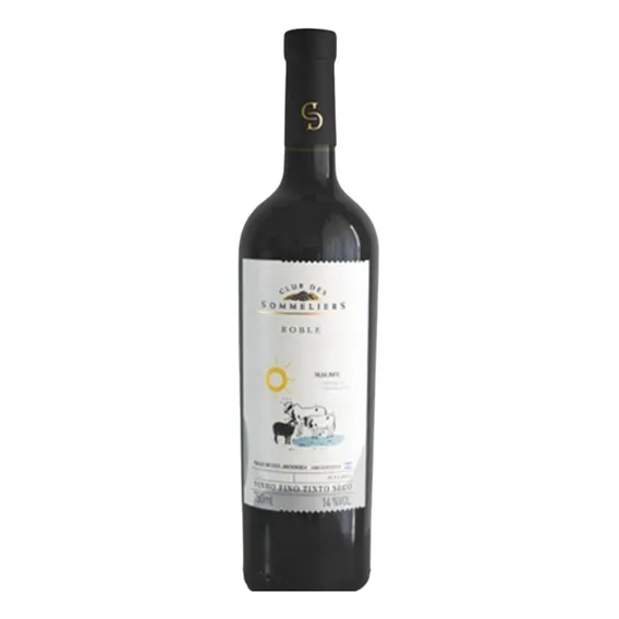 Vinho Argent Tinto Malbec Reserva Club Des Sommeliers 750ml Foto 1