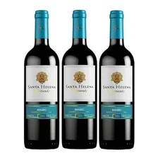 Vinho Argentino Santa Helena Reservado Malbec 750ml 03 Unid Foto mini 1