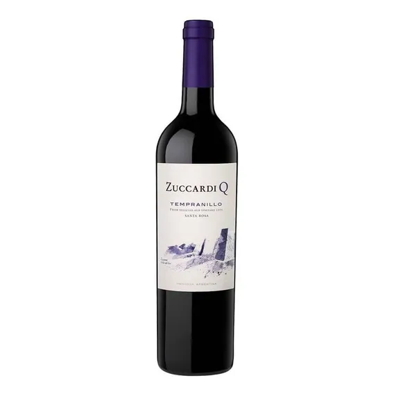 Vinho Argentino Tempranillo Zuccardi Q 750ml Foto 1