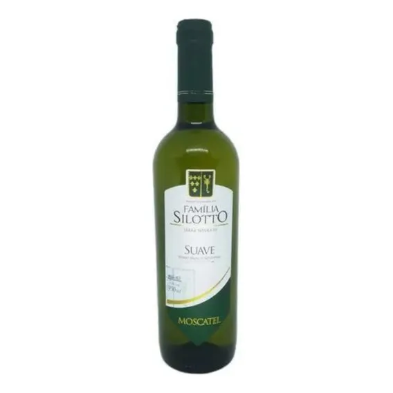 Vinho Artesanal Suave Familia Silotto - Moscatel Ou Bordô Foto 1
