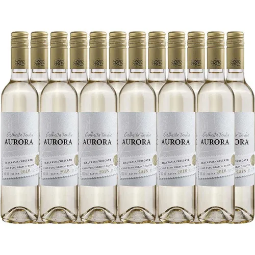 Vinho Aurora Colheita Tardia 500ml Combo C/12 Foto 1