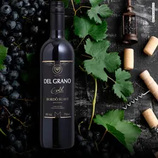Vinho Bordo Tinto Suave De Mesa Del Grano Gold 750ml Foto mini 4