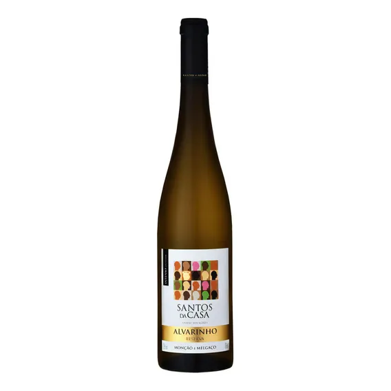 Vinho Branco Santos Da Casa Reserva Alvarinho Verde D.o.c Foto 1