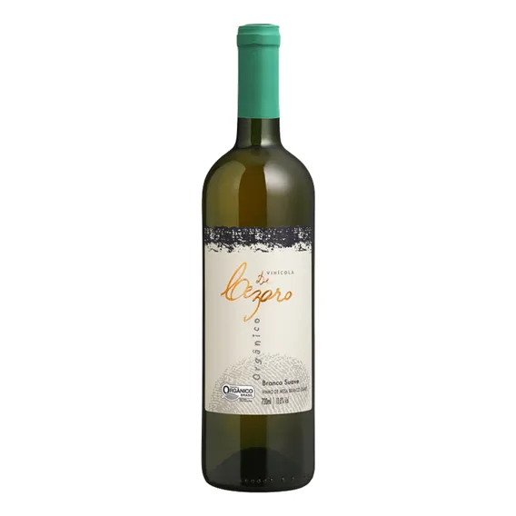 Vinho Branco Suave Orgânico De Cezaro 720 Foto 1