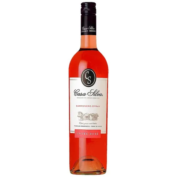 Vinho Casa Silva Carmenere/syrah Rose 750ml Foto 1