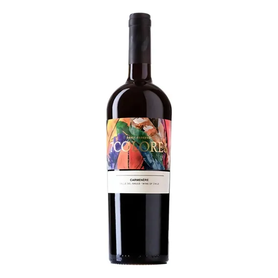 Vinho Chileno 7colores Gran Reserva Carménère Foto 1