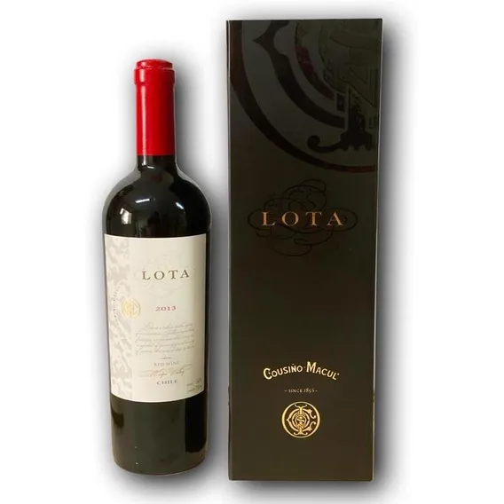 Vinho chileno Cousiño Macul Lota 750ml Foto 1