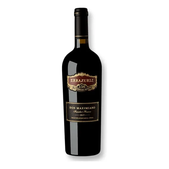 Vinho Chileno Errazuriz Don Maximiano Reserve - 750ml Foto 1