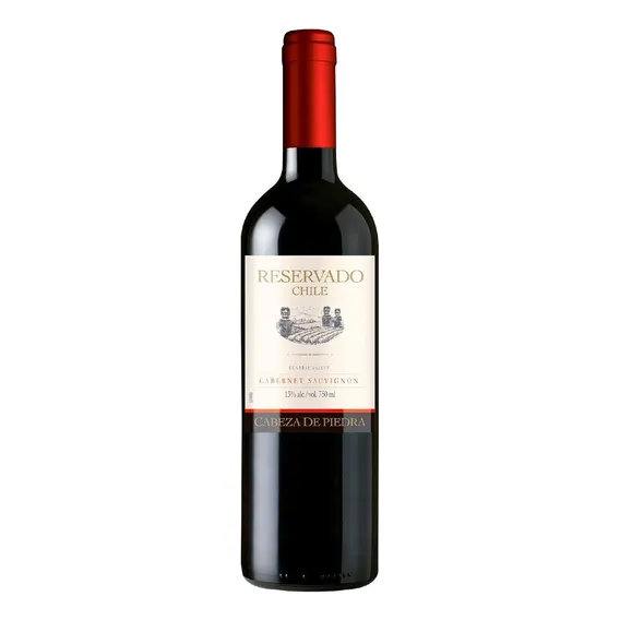 Vinho Chileno Reservado Cabeza De Piedra Cabernet Sauvignon Foto 1
