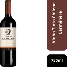 Vinho Chileno Reservado Cabeza De Piedra Carmenere 750 Foto mini 3